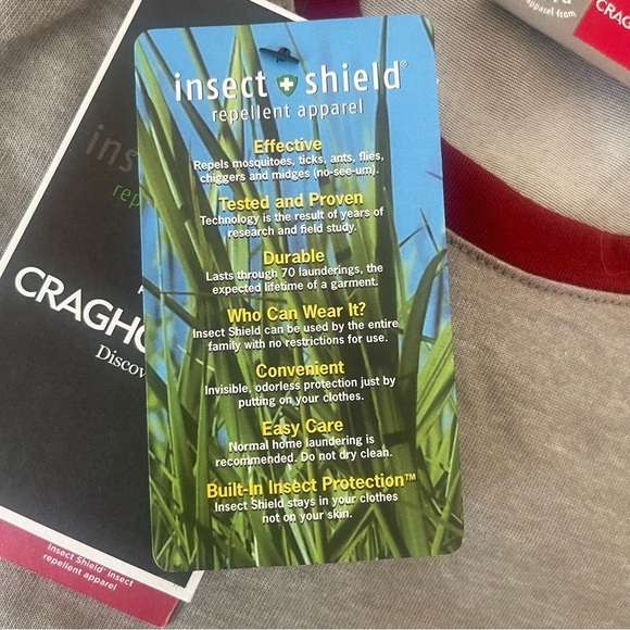 NWT Craghoppers Insect Shield repellent apparel - Picture 6 of 6